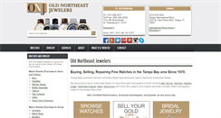 Desktop Screenshot of oldnortheastjewelers.com