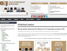 Tablet Screenshot of oldnortheastjewelers.com